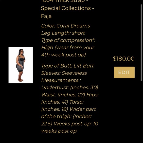 💕 Custom Tributo Faja 💕 - Picture 10 of 12